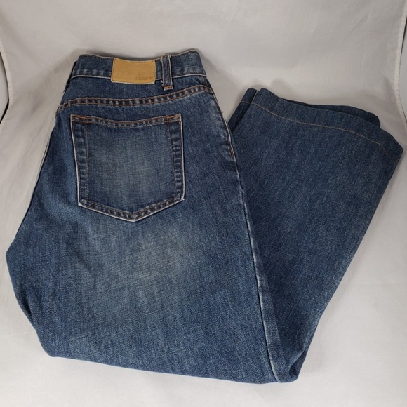 J.Crew Womens Dark Blue Denim Flare Jeans Size 6